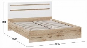 Кровать двуспальная Фьюжн ТД-260.01.03 в Нижнем Тагиле - nizhniy-tagil.ok-mebel.com | фото 3