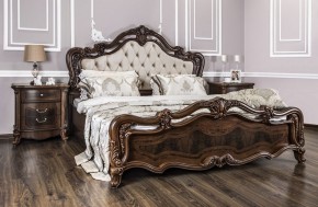 Кровать двуспальная Илона с мягким изголовьем (1800) караваджо в Нижнем Тагиле - nizhniy-tagil.ok-mebel.com | фото