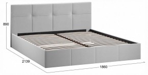 Кровать двуспальная Лора с ПМ в Нижнем Тагиле - nizhniy-tagil.ok-mebel.com | фото 4