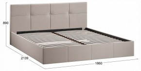 Кровать двуспальная Лора с ПМ в Нижнем Тагиле - nizhniy-tagil.ok-mebel.com | фото 4