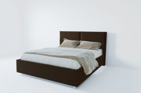 Кровать Корсика с ПМ 1200 (экокожа коричневая) в Нижнем Тагиле - nizhniy-tagil.ok-mebel.com | фото 2