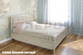 Кровать КР-1033 с мягким изголовьем в Нижнем Тагиле - nizhniy-tagil.ok-mebel.com | фото