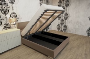 Кровать Квин интерьерная +основание/ПМ/бельевое дно (120х200) 1 кат. ткани в Нижнем Тагиле - nizhniy-tagil.ok-mebel.com | фото