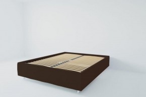 Кровать Подиум с ортопедическим основанием 2000 (экокожа коричневая) в Нижнем Тагиле - nizhniy-tagil.ok-mebel.com | фото 2