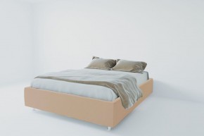 Кровать Подиум с ортопедическим основанием 900 (велюр светло-серый) в Нижнем Тагиле - nizhniy-tagil.ok-mebel.com | фото 1