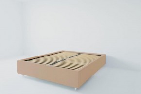 Кровать Подиум с ортопедическим основанием 900 (велюр светло-серый) в Нижнем Тагиле - nizhniy-tagil.ok-mebel.com | фото 2
