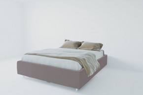 Кровать Подиум с ортопедическим основанием 900 (велюр темно-серый) в Нижнем Тагиле - nizhniy-tagil.ok-mebel.com | фото