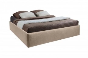 Кровать Подиум с ПМ 1200 (велюр светло-серый) в Нижнем Тагиле - nizhniy-tagil.ok-mebel.com | фото