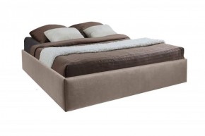 Кровать Подиум с ПМ 1400 (велюр серый) в Нижнем Тагиле - nizhniy-tagil.ok-mebel.com | фото