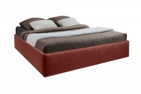 Кровать Подиум с ПМ 1600 (велюр бордо) в Нижнем Тагиле - nizhniy-tagil.ok-mebel.com | фото 1
