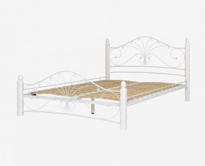 Кровать "Фортуна 1" КМД 2.01 Белая (1200*2000) (ножки-белые) с коваными элементами в Нижнем Тагиле - nizhniy-tagil.ok-mebel.com | фото 2