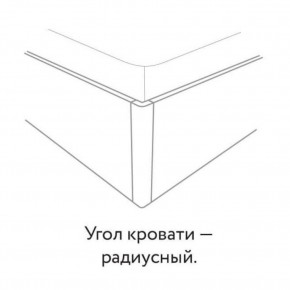 НАОМИ Кровать БЕЗ основания 1600х2000 в Нижнем Тагиле - nizhniy-tagil.ok-mebel.com | фото 3