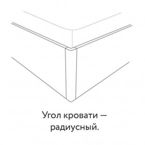 Кровать "Сандра" БЕЗ основания 1200х2000 в Нижнем Тагиле - nizhniy-tagil.ok-mebel.com | фото 3