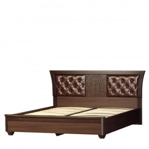 Кровать с мягким изголовьем №200 "Лючия" (1800) Дуб оксфорд в Нижнем Тагиле - nizhniy-tagil.ok-mebel.com | фото
