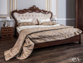Кровать с мягким изголовьем Афина 1600 (караваджо) в Нижнем Тагиле - nizhniy-tagil.ok-mebel.com | фото 1