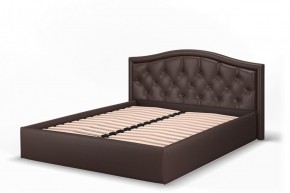 Кровать Стелла 1400*2000 Rock 05 (коричневый) в Нижнем Тагиле - nizhniy-tagil.ok-mebel.com | фото 3