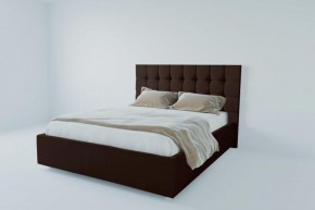 Кровать Венеция без основания 900 (экокожа коричневая) в Нижнем Тагиле - nizhniy-tagil.ok-mebel.com | фото 1