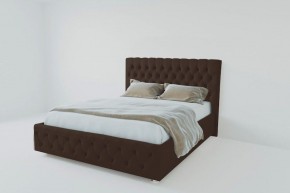 Кровать Версаль с ПМ 1200 (экокожа коричневая) в Нижнем Тагиле - nizhniy-tagil.ok-mebel.com | фото