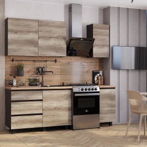Кухня Энигма 1.6 м (венге/дуб каньон) в Нижнем Тагиле - nizhniy-tagil.ok-mebel.com | фото