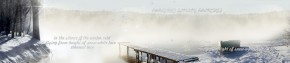 Кухонный фартук с эффектом мерцания Зима (3000) Композит глянец в Нижнем Тагиле - nizhniy-tagil.ok-mebel.com | фото