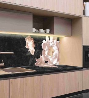 Кухонный фартук со столешницей (А-05) в едином стиле (3050 мм) в Нижнем Тагиле - nizhniy-tagil.ok-mebel.com | фото