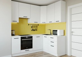 Кухонный гарнитур Белый Глянец 2200*1600 h950 (Стол. 26мм) в Нижнем Тагиле - nizhniy-tagil.ok-mebel.com | фото