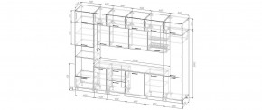 Кухонный гарнитур Бланка 3400 (Стол. 38мм) в Нижнем Тагиле - nizhniy-tagil.ok-mebel.com | фото 2