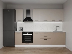 Кухонный гарнитур Каппучино 2800 (Стол. 26мм) в Нижнем Тагиле - nizhniy-tagil.ok-mebel.com | фото