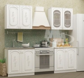 ЛИЗА-2 Кухонный гарнитур 1,6 Белый глянец холодный в Нижнем Тагиле - nizhniy-tagil.ok-mebel.com | фото