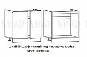 ЛИЗА-2 Кухонный гарнитур 1,6 Белый глянец холодный в Нижнем Тагиле - nizhniy-tagil.ok-mebel.com | фото 6
