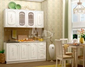 ЛИЗА-2 Кухонный гарнитур 1,7 Белый глянец холодный в Нижнем Тагиле - nizhniy-tagil.ok-mebel.com | фото
