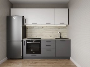 Кухонный гарнитур Меренга 2550 (Стол. 38мм) в Нижнем Тагиле - nizhniy-tagil.ok-mebel.com | фото