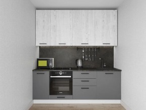 Кухонный гарнитур Санторини 2200 h 950 (Стол. 26мм) в Нижнем Тагиле - nizhniy-tagil.ok-mebel.com | фото