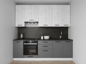 Кухонный гарнитур Санторини 2400 h950 (Стол. 38мм) в Нижнем Тагиле - nizhniy-tagil.ok-mebel.com | фото