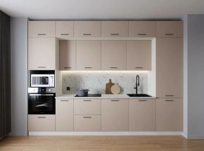 Кухонный гарнитур Шампань 3400 (Стол. 38мм) в Нижнем Тагиле - nizhniy-tagil.ok-mebel.com | фото
