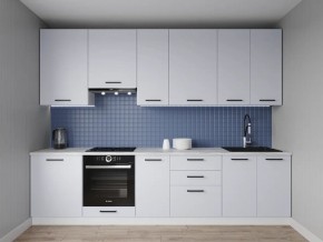 Кухонный гарнитур Смоки 2400 h950 (Стол. 38 мм) в Нижнем Тагиле - nizhniy-tagil.ok-mebel.com | фото