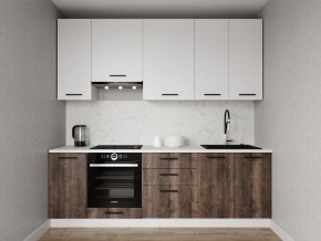 Кухонный гарнитур Старое Дерево 2400 h950 (Стол. 26мм) в Нижнем Тагиле - nizhniy-tagil.ok-mebel.com | фото