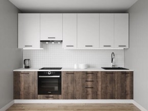 Кухонный гарнитур Старое Дерево 3000 h950 (Стол. 26мм) в Нижнем Тагиле - nizhniy-tagil.ok-mebel.com | фото