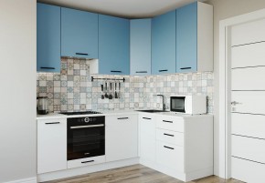 Кухонный гарнитур угловой Капри 2200х1600 h950 (Стол. 26мм) в Нижнем Тагиле - nizhniy-tagil.ok-mebel.com | фото