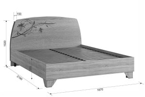 Кровать 1600 Виктория-1 арт. SPV-1.03.1544 в Нижнем Тагиле - nizhniy-tagil.ok-mebel.com | фото 5