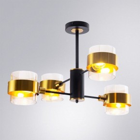 Люстра на штанге Arte Lamp Carlo A8205SP-4BK в Нижнем Тагиле - nizhniy-tagil.ok-mebel.com | фото 2