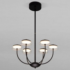 Люстра на штанге Eurosvet Fungo 50388 LED черный в Нижнем Тагиле - nizhniy-tagil.ok-mebel.com | фото