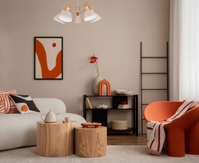 Люстра на штанге EVOLUCE VISTA SLE1256-502-05 в Нижнем Тагиле - nizhniy-tagil.ok-mebel.com | фото 7