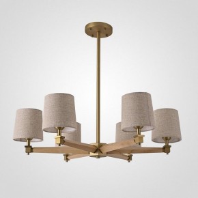 Люстра на штанге Imperiumloft Jorgenson Beige/Light wood STAVRA01 в Нижнем Тагиле - nizhniy-tagil.ok-mebel.com | фото