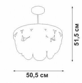 Люстра на штанге Vitaluce V5882 V5882-8/6PL в Нижнем Тагиле - nizhniy-tagil.ok-mebel.com | фото 4