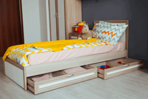 Кровать с ламелями Ostin (Остин) модуль 21 в Нижнем Тагиле - nizhniy-tagil.ok-mebel.com | фото 3
