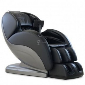 Массажное кресло PS6500 черно-серебряное в Нижнем Тагиле - nizhniy-tagil.ok-mebel.com | фото 1