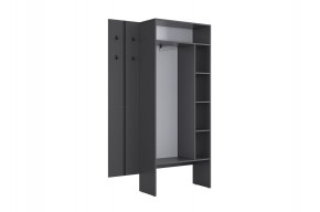 МЕРСИ Прихожая (модульная) графит в Нижнем Тагиле - nizhniy-tagil.ok-mebel.com | фото 7