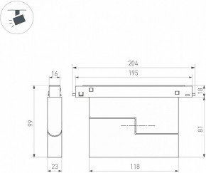 Накладной светильник Arlight MAG-ORIENT 049994 в Нижнем Тагиле - nizhniy-tagil.ok-mebel.com | фото 2