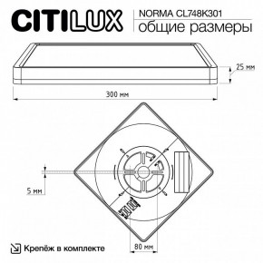 Накладной светильник Citilux Norma CL748K301 в Нижнем Тагиле - nizhniy-tagil.ok-mebel.com | фото 11